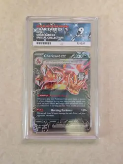 Pokemon TCG - Charizard ex - Black Star Promo - 196 - ACE Grade 9 - Image 1