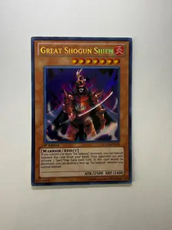Yugioh - Great Shogun Shien - Secret - 1st - LCGX-EN233 - NM - Image 1