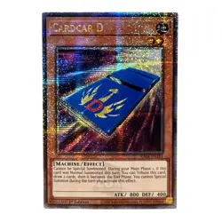 YuGiOh! Cardcar D (Quarter Century Secret Rare) RA04-EN181 1st Ed NM Stampede - Image 1