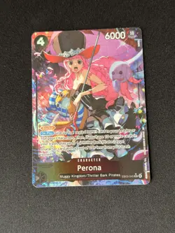 Perona (Alt Art) EB03-045 SR ONE PIECE Heroines Edition Near Mint - Image 1