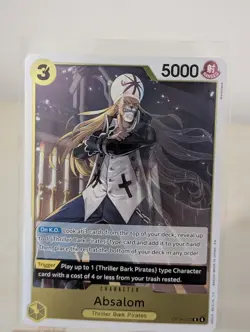 Absalom Rare Foil - OP14-100 - The Azure Sea's Seven One Piece NM - Image 1