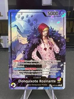 One Piece Donquixote Rosinante OP12-061 Leader (ALT ART) Legacy Of The Master - Image 1