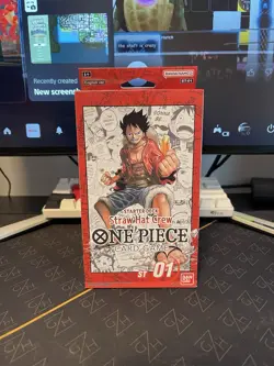 One Piece TCG/CCG Starter Deck Bundle ST-01 to ST-06 English Edition, Sealed - Image 1
