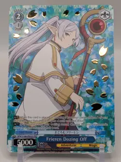 Weiss Schwarz Frieren Dozing Off Foil S108 PE02S PR Shop Tournament Champion NM - Image 1