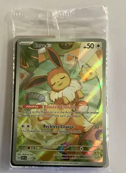 Pokemon Eevee 173 Sv: Scarlet & Violet Promo Full Art Holo Stamped Card 2025 - Image 1