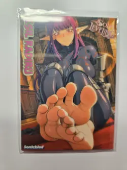 Esil Radiru Custom Glow In The Dark Waifu Card feet Fan Art 2 - Image 1