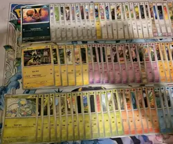 Pokemon TCG Paradox Rift Base Set 60% Complete, 220 Cards No Duplicates - Image 3