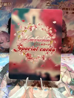 Beautiful Waifu Card Goddess Story CCG Anime Waifu Proxy Card - Image 2