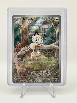 Meowth 106/094 Phantasmal Flames English Pokemon Card TCG - Image 1