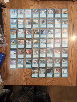 Magic The Gathering Ice Age 53 Blue Cards No Duplicates M/NM - Image 1