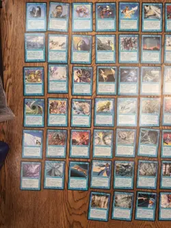 Magic The Gathering Ice Age 53 Blue Cards No Duplicates M/NM - Image 2