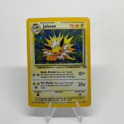 Jolteon 4/64 - Jungle - Holo Rare - LP - Vintage Pokemon Card 1999 WOTC - Image 1