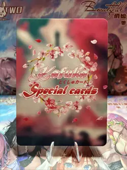 Beautiful Waifu Card Goddess Story CCG Anime Waifu Proxy Card - Image 2