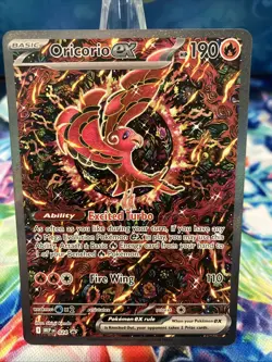 Pokemon Oricorio EX Black Star Promo Card 024 Phantasmal Flames - Image 1
