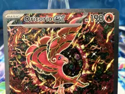 Pokemon Oricorio EX Black Star Promo Card 024 Phantasmal Flames - Image 3