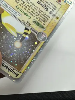 Pokemon TCG Ampharos EX Ultra Rare Holo Card 89/97 Swirl - Image 4