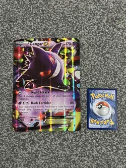 Pokemon TCG: Gengar EX 34/119 Holo Rare Jumbo Promo Card - Near Mint - Image 1