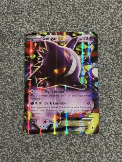 Pokemon TCG: Gengar EX 34/119 Holo Rare Jumbo Promo Card - Near Mint - Image 3