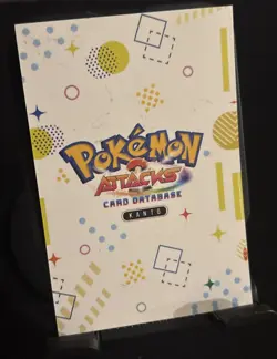 Rare Charizard Foil Pokemon Card Database Attacks Kanto - Cracked Ice Low Pop - Image 2