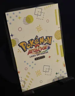 Rare Pokemon Attack Database Cracked Ice Charmeleon Card NM Low Pop Holo - Image 2