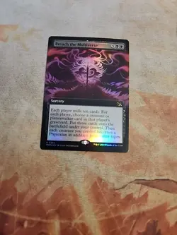 Breach The Multiverse Extended Art Foil March Of The Machines MTG NM - Image 1