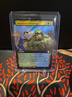 Surge Foil Mutational Advantage - Universes Beyond Fallout MTG 0639 PIP - Image 1