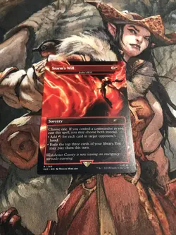 Storm’s Will - Jeska’s Will # 1744 Secret Lair Marvel MtG - Image 1