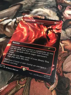 Storm’s Will - Jeska’s Will # 1744 Secret Lair Marvel MtG - Image 2