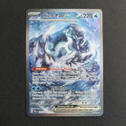 Pokemon TCG Card Chien-Pao ex 261/193 Paldea Evolved Special Illustration - NM - Image 1