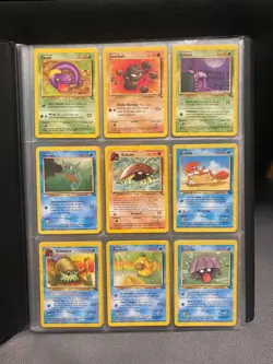 Vintage 1999 Pokemon Cards Collection Bundle Jungle Fossil Base Set No Duplicate - Image 1