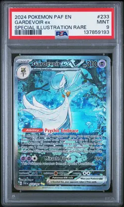 2024 POKEMON PAF EN-PALDEAN FATES SPECIAL ILLUSTRATION RARE GARDEVOIR EX PSA 9 - Image 1