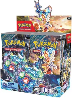 Pokemon Corona Astrale Display Box da 36 Buste ITALIANO ita Scarlatto e violetto - Image 1