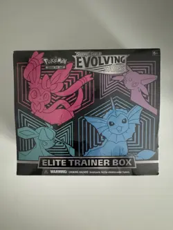 Pokemon TCG: Sword & Shield Evolving Skies Elite Trainer Box ETB Factory Sealed - Image 1