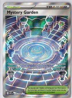 Mystery Garden FULL ART 172/132 Pokemon Mega Evolution Ultra Rare NM - Image 1