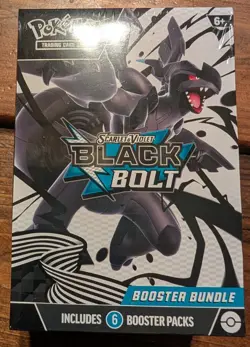 Pokemon Scarlet & Violet: Black Bolt Booster Bundle - Image 1