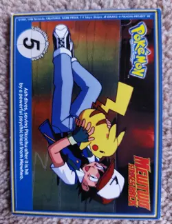 Victreebel #71 Burger King Exclusive Mewtwo Strikes Back PokeTrivia 1999 Pokemon - Image 2