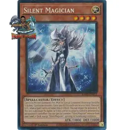 Yugioh! 1x Silent Magician RA02-EN012 Collector's Rare 1st Ed NM - Image 1