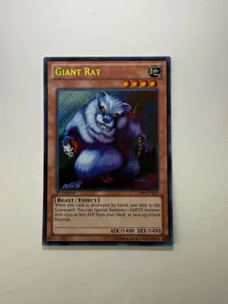 Yugioh - Giant Rat - Secret - 1st - LCYW-EN232 - NM - Image 1
