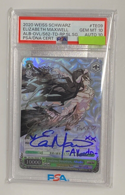 PSA 10 2020 WEISS SCHWARZ ENDLESS DEVOTION, ALBEDO SILVER SIGN OVL/S62-TE09SP - Image 1