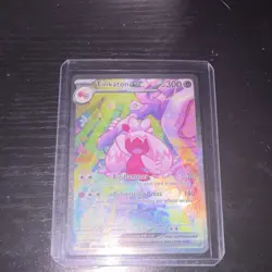 Pokemon Tinkaton EX Full Art Holo Special Illustration Rare Card 267/193 2023 - Image 1