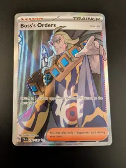 Boss's Orders 248/193 Pokemon Scarlet Violet Paldea Evolve Card NM+ - Image 1