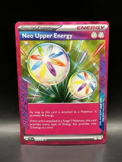 Neo Upper Energy 162/162 - Pokemon Temporal Forces Card - NM - Image 1