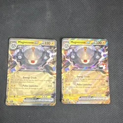 2x Magnezone EX Holo Pokemon TCG SVI 045/198 Cards English (1 from Prize Pack) - Image 1