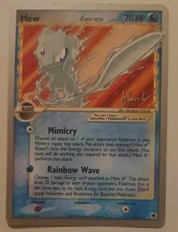 Pokemon Card - Mew Delta Species World Championships 2008 Card - Image 1