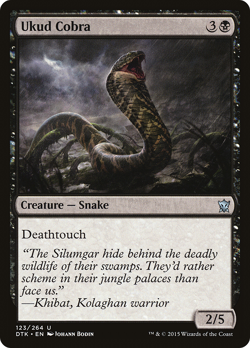 UKUD COBRA ~mtg EX-NM Dragons Of Tarkir Unc x4 - Image 1