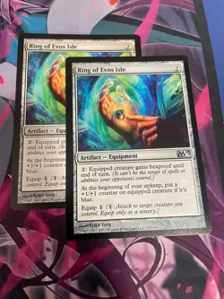 MTG - RING OF EVOS ISLE X2 - M13 - UNCOMMON - NM - Image 1