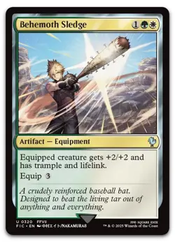 Behemoth Sledge #320 (NM) Final Fantasy FIC Magic MTG - Image 1