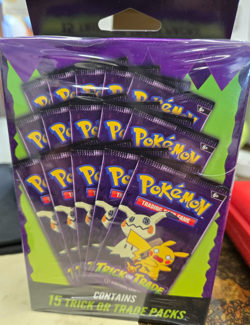 Pokemon Trick or Trade Booster Pack Box - 15 Packs - 2025 NEW Sealed Box - Image 1