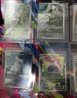 Pokemon Black Bolt Illustration Rare IR Lot of 24 Full Art Holo - Pack Fresh NM - Image 2