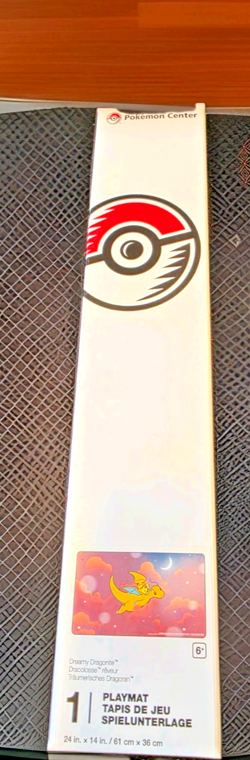 Pokemon Center Exclusive Dreamy Dragonite TCG Playmat NEW IN BOX! - Image 5